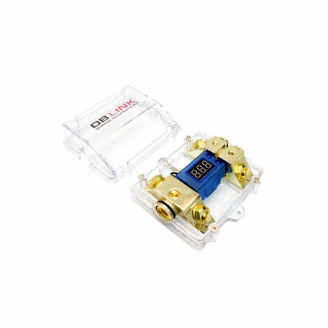 DB Link MANLDFB09X : 1 X 0/4 GA. in2 X 4/8 GA. Out Double Mini Digital Fuse Block