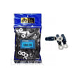 DB Link RT450NBK : 4 GA. 5/16in Black Nickel Ring Terminal, 50 Pcs, Polybag