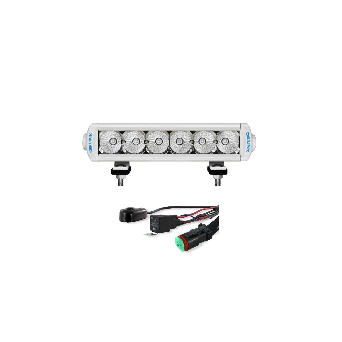DB Link DBSRX9F-M : Extreme 9 in. Single Row Osram LED Flood Light Bar