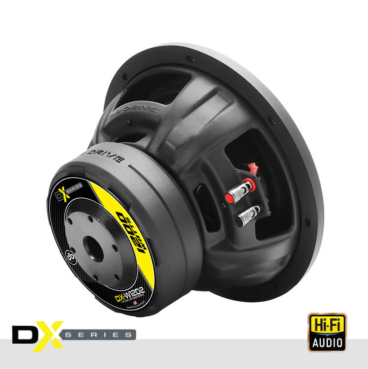 DB Drive DX-W10D2 : DX 10" Dual 2-Ohm Subwoofer