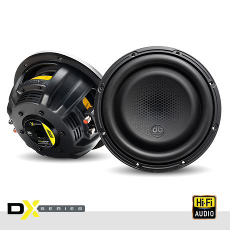 DB Drive DX-W10F : DX 10" 4-Ohm Shallow Subwoofer