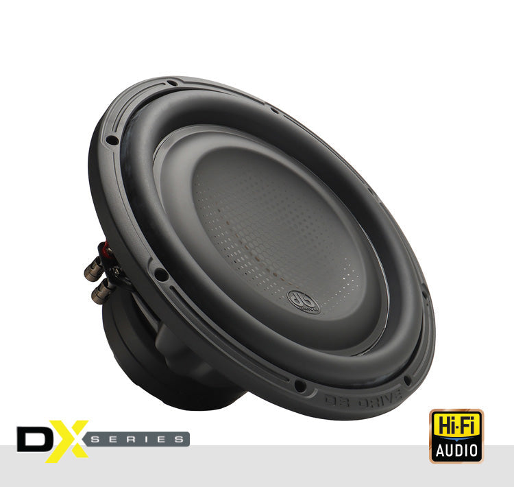 DB Drive DX-W12D4 : DX 12" Dual 4-Ohm Subwoofer