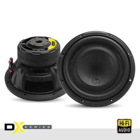 DB Drive DX-W10D2 : DX 10" Dual 2-Ohm Subwoofer
