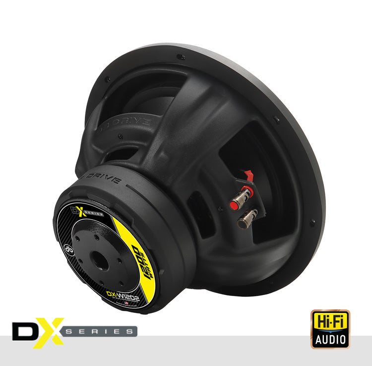 DB Drive DX-W12D2 : DX 12" Dual 2-Ohm Subwoofer