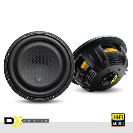 DB Drive DX-W12F : DX 12" Dual 4-Ohm Shallow Subwoofer