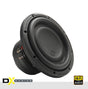 DB Drive DX-W8D2 : DX 8" Dual 2-Ohm Subwoofer