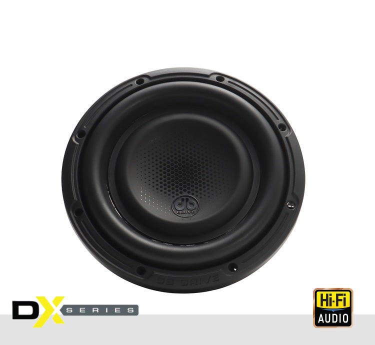 DB Drive DX-W8D2 : DX 8" Dual 2-Ohm Subwoofer