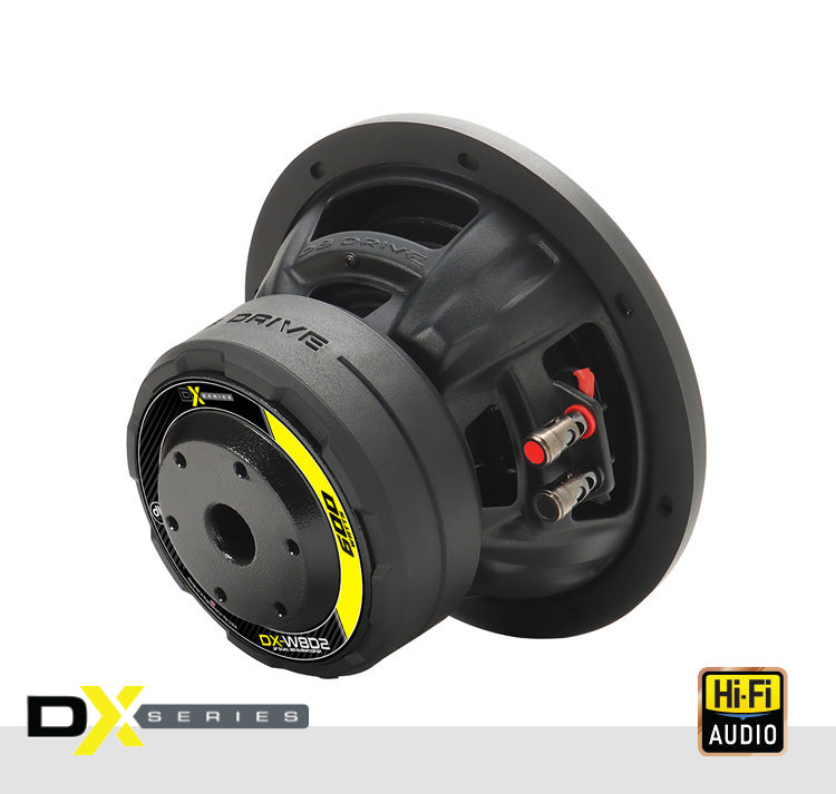 DB Drive DX-W8D2 : DX 8" Dual 2-Ohm Subwoofer