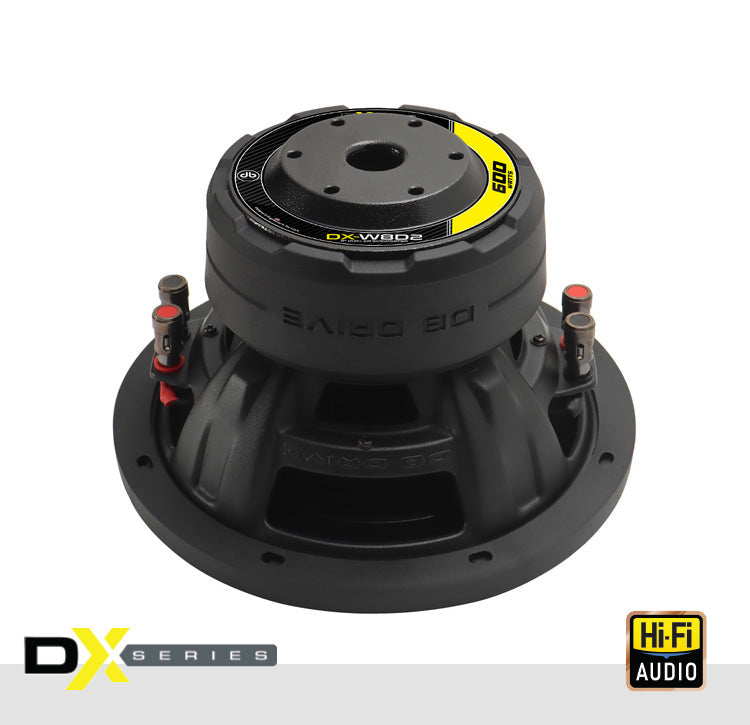 DB Drive DX-W8D2 : DX 8" Dual 2-Ohm Subwoofer