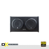 DB Drive DX-BC212 : DUAL 12" VENTED ENCLOSURE WITH SELECTABLE 1-4 OHM LOAD AND PROTECTIVE GRILLS