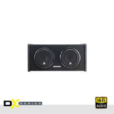 DB Drive DX-BC28 : DUAL 8" VENTED ENCLOSURE WITH SELECTABLE 1-4 OHM LOAD AND PROTECTIVE GRILLS