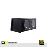 DB Drive DX-BC28 : DUAL 8" VENTED ENCLOSURE WITH SELECTABLE 1-4 OHM LOAD AND PROTECTIVE GRILLS