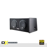 DB Drive DX-BC28 : DUAL 8" VENTED ENCLOSURE WITH SELECTABLE 1-4 OHM LOAD AND PROTECTIVE GRILLS