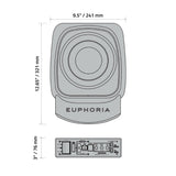 Euphoria EPSW8 : 8" Underseat Active Subwoofer