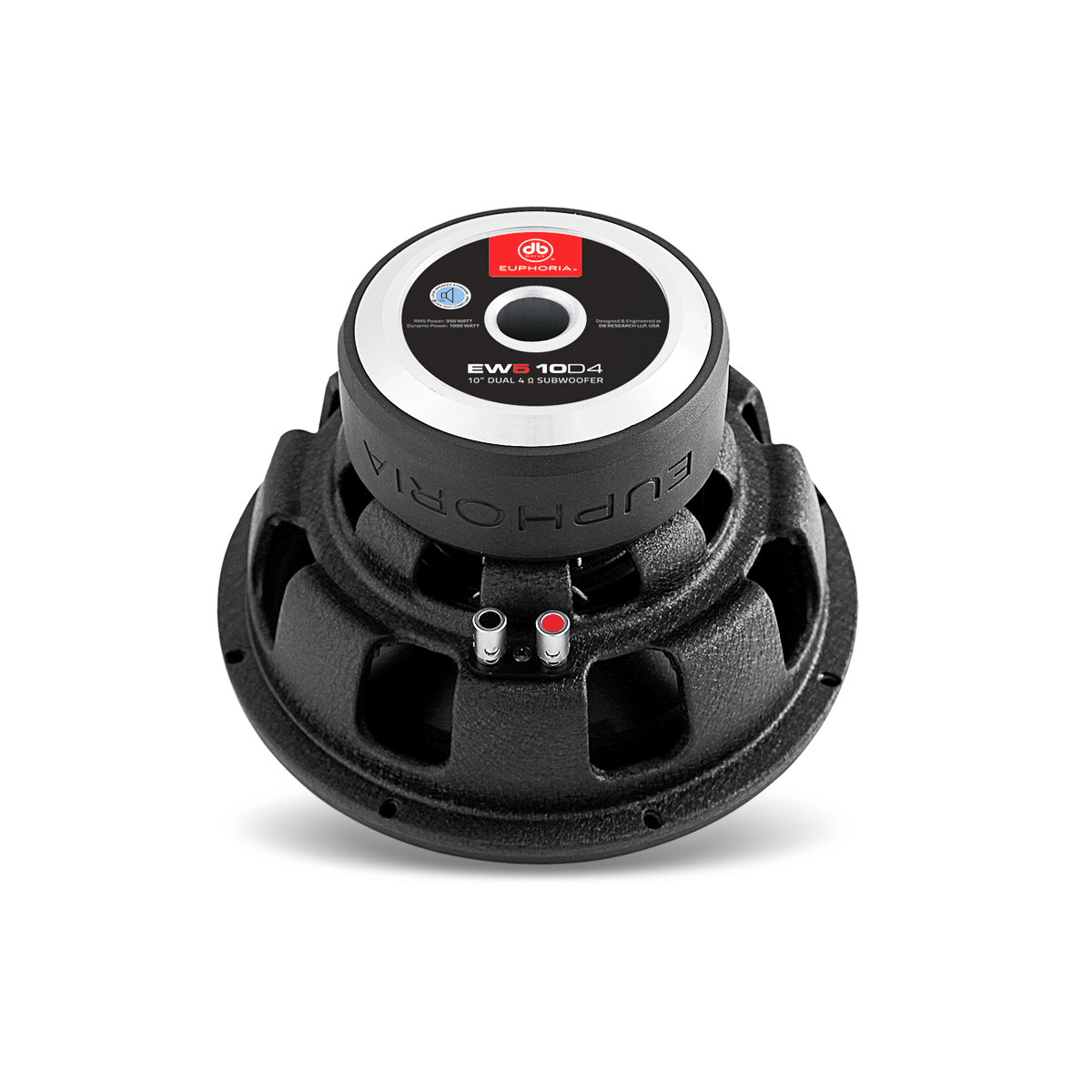 Euphoria EW5 10D4 : 10" Dual 4-Ohm Subwoofer