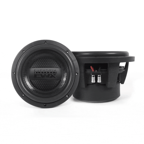 Euphoria EWXB10D4 : 10" Dual 4-Ohm Subwoofer Black Out Edition