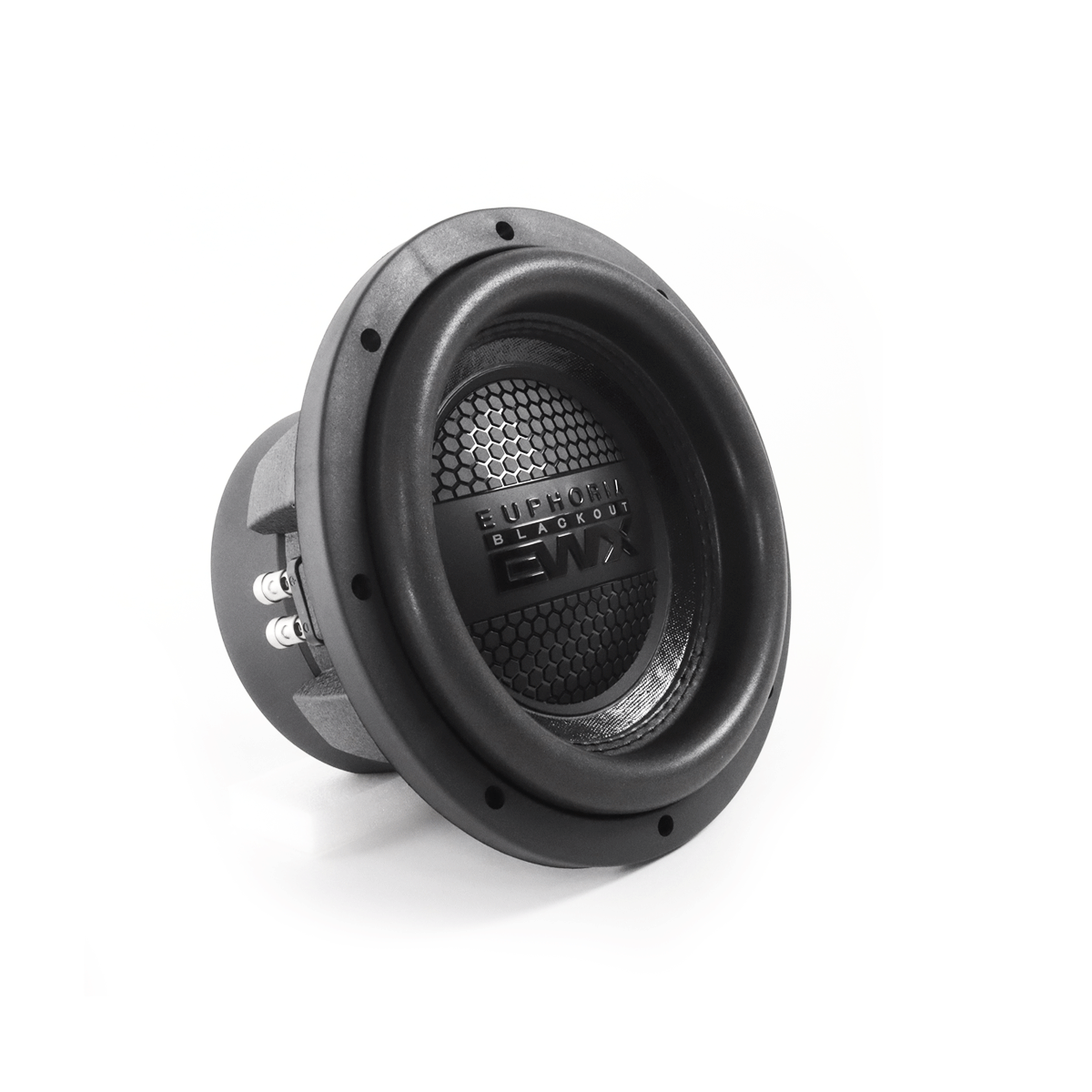 Euphoria EWXB10D4 : 10" Dual 4-Ohm Subwoofer Black Out Edition