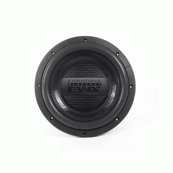 Euphoria EWXB10D4 : 10" Dual 4-Ohm Subwoofer Black Out Edition