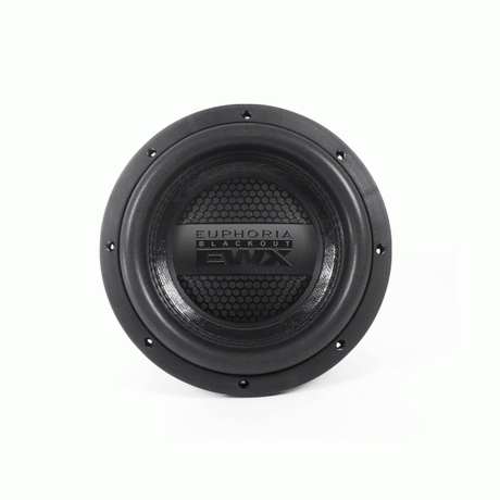 Euphoria EWXB10D4 : 10" Dual 4-Ohm Subwoofer Black Out Edition