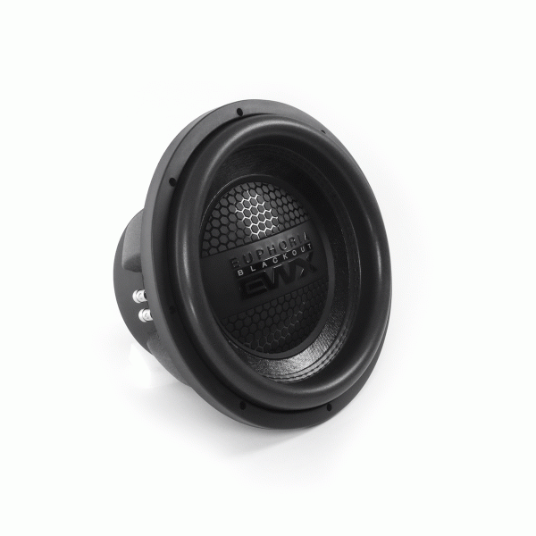 Euphoria EWXB12D4 : 12" Dual 4-Ohm Subwoofer Black Out Edition