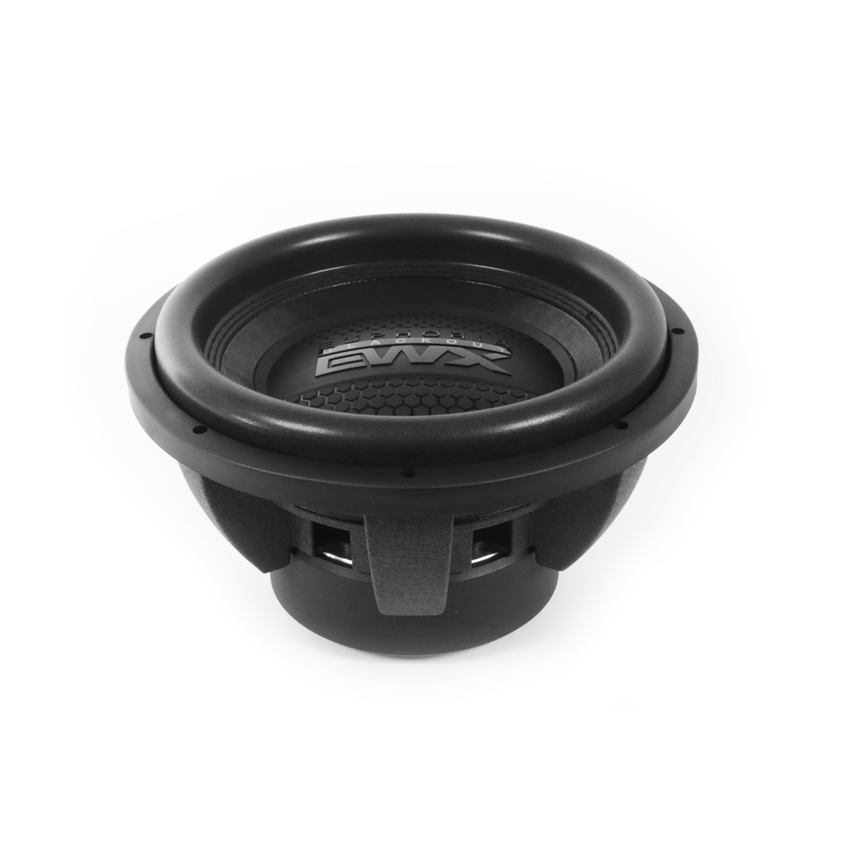 Euphoria EWXB12D2 : 12" Dual 2-Ohm Subwoofer Black Out Edition