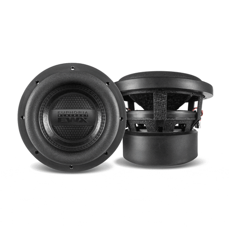 Euphoria EWXB8D2 : 8" Dual 2-Ohm Subwoofer Black Out Edition
