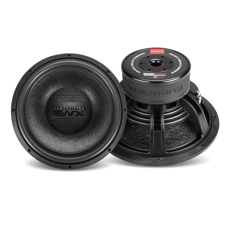 Euphoria EWXC15D4 : 15" Dual 4-Ohm Competition Subwoofer