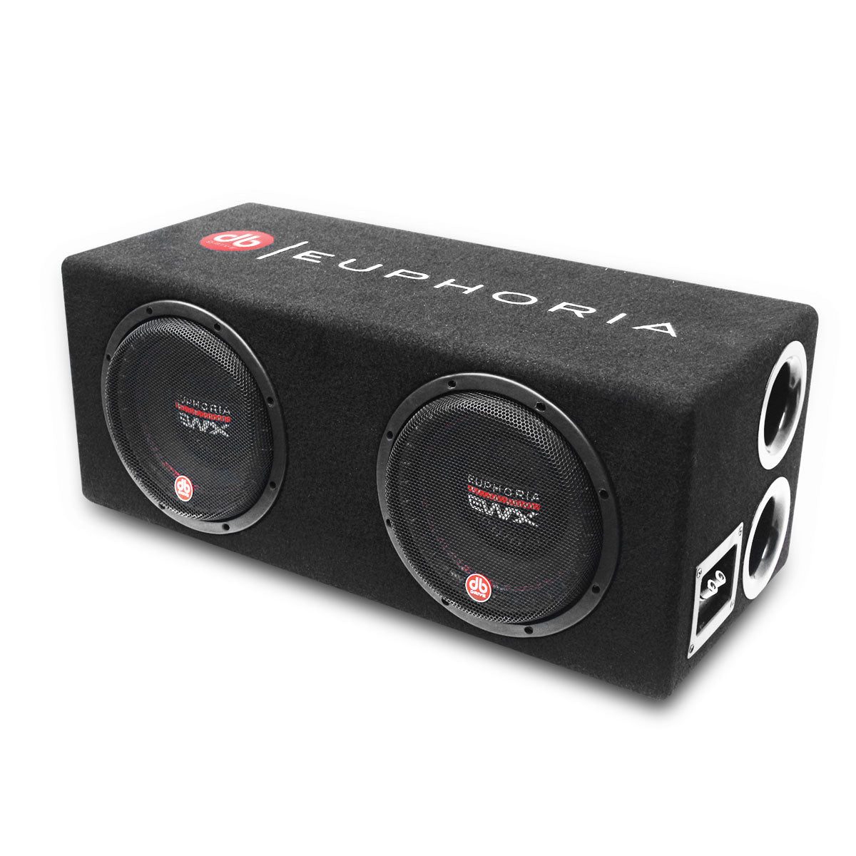 Euphoria EWXPW8-2B : Dual 8" Subwoofer Bass Crate Enclosure