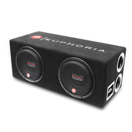 Euphoria EWXPW8-2B : Dual 8" Subwoofer Bass Crate Enclosure