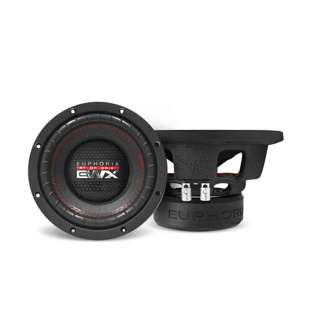 Euphoria EWXPW8D4 : 8" Dual 4-Ohm Subwoofer