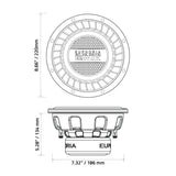 Euphoria EWXPW8D4 : 8" Dual 4-Ohm Subwoofer