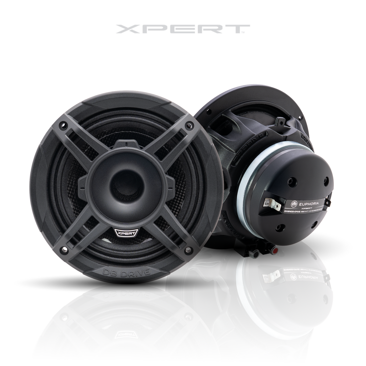 Xpert EX6NCD-CFV2 : 6.5" 2-way NEO Carbon Fiber Loudspeaker (1 Pair)