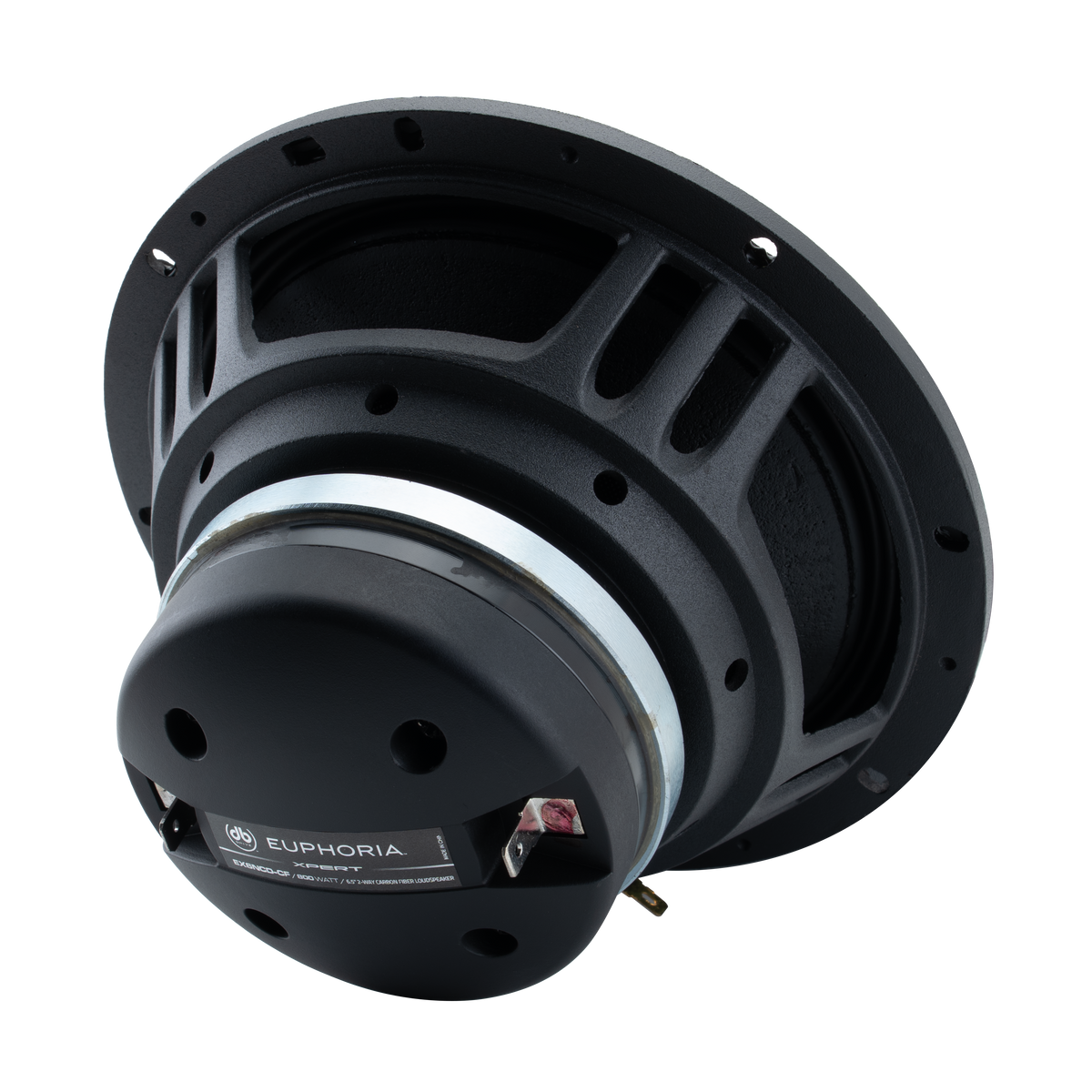 Xpert EX6NCD-CF : 6.5 in. 2-Way NEO Carbon Fiber Loudspeaker W/ Back Mounted Compression Driver