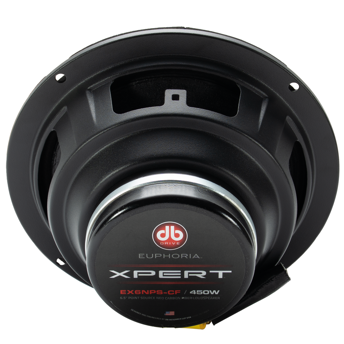 Xpert EX6NPS-CF : 6.5 in. 2-Way NEO Carbon Fiber Point Source Loudspeaker