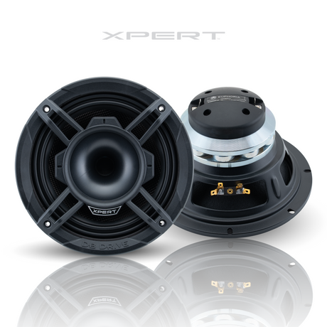 Xpert EX8SNCD-CF : 8 in. 2-Way NEO Carbon Fiber Loudspeaker (1 Pair)