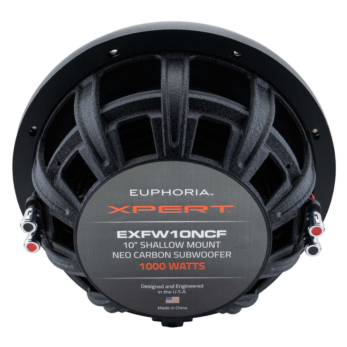 Xpert EXFW10NCF : 10 in. NEO Carbon Fiber Shallow Woofer