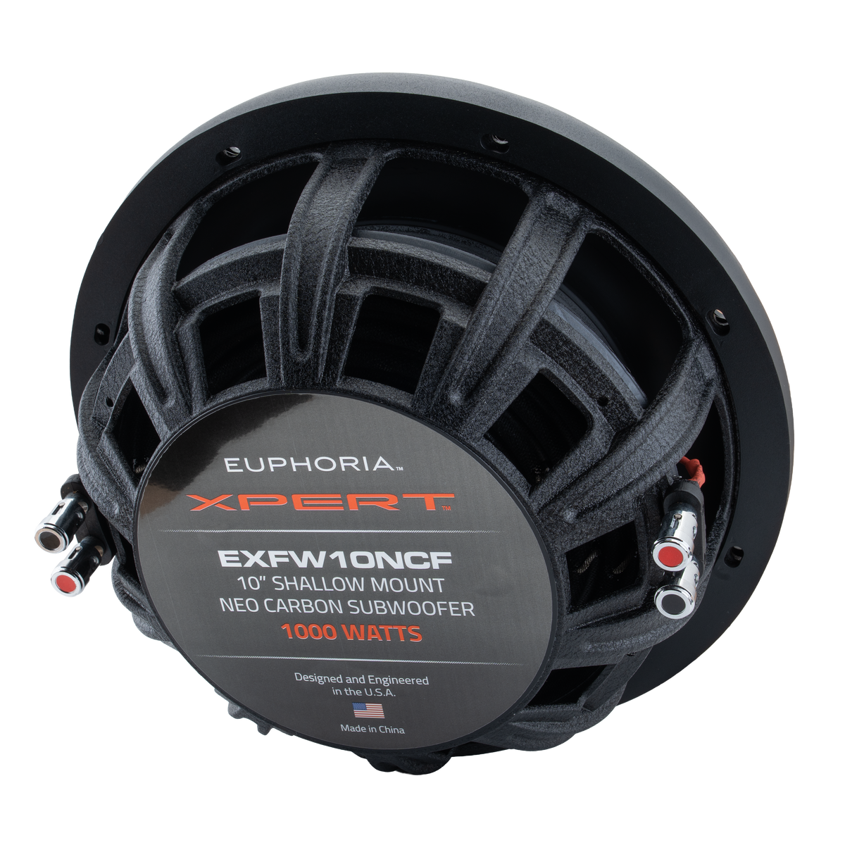 Xpert EXFW10NCF : 10 in. NEO Carbon Fiber Shallow Woofer