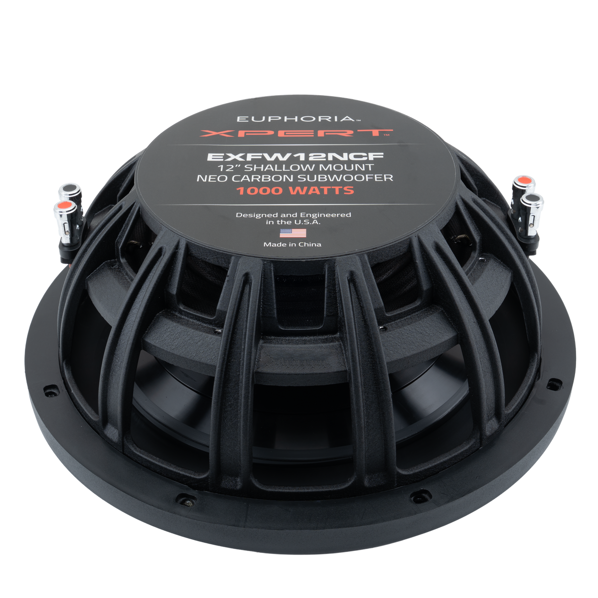 Xpert EXFW12NCF : 12in NEO Carbon Fiber Shallow Woofer