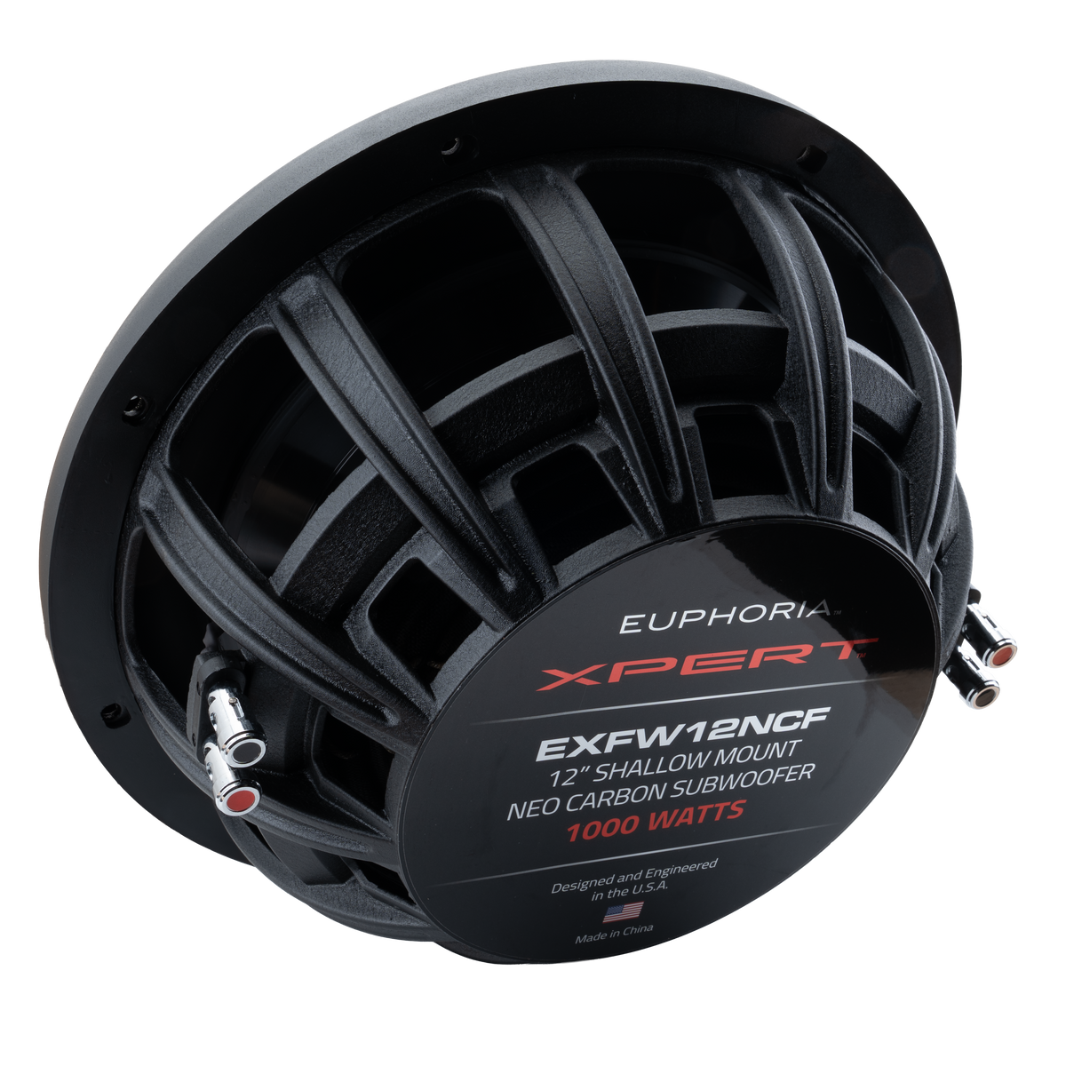 Xpert EXFW12NCF : 12in NEO Carbon Fiber Shallow Woofer