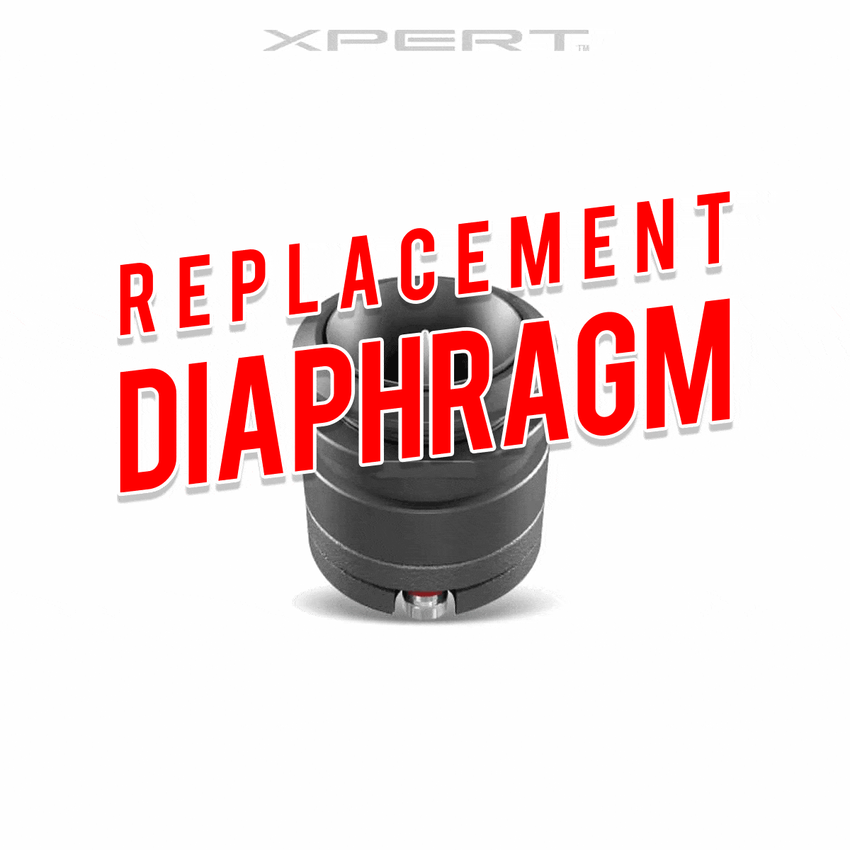 Xpert EXT1NB RC : 1 in. Titanium VC, W-Aluminum Frame Recone
