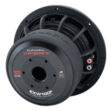 Xpert EXW10CF : 10 in. Dual 2-Ohm Carbon Fiber Subwoofer With Ferrite Magnet