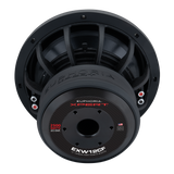 Xpert EXW12CF : 12 in. Dual 2-Ohm Carbon Fiber Subwoofer With Ferrite Magnet