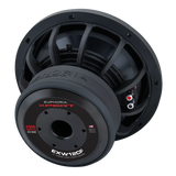 Xpert EXW12CF : 12 in. Dual 2-Ohm Carbon Fiber Subwoofer With Ferrite Magnet