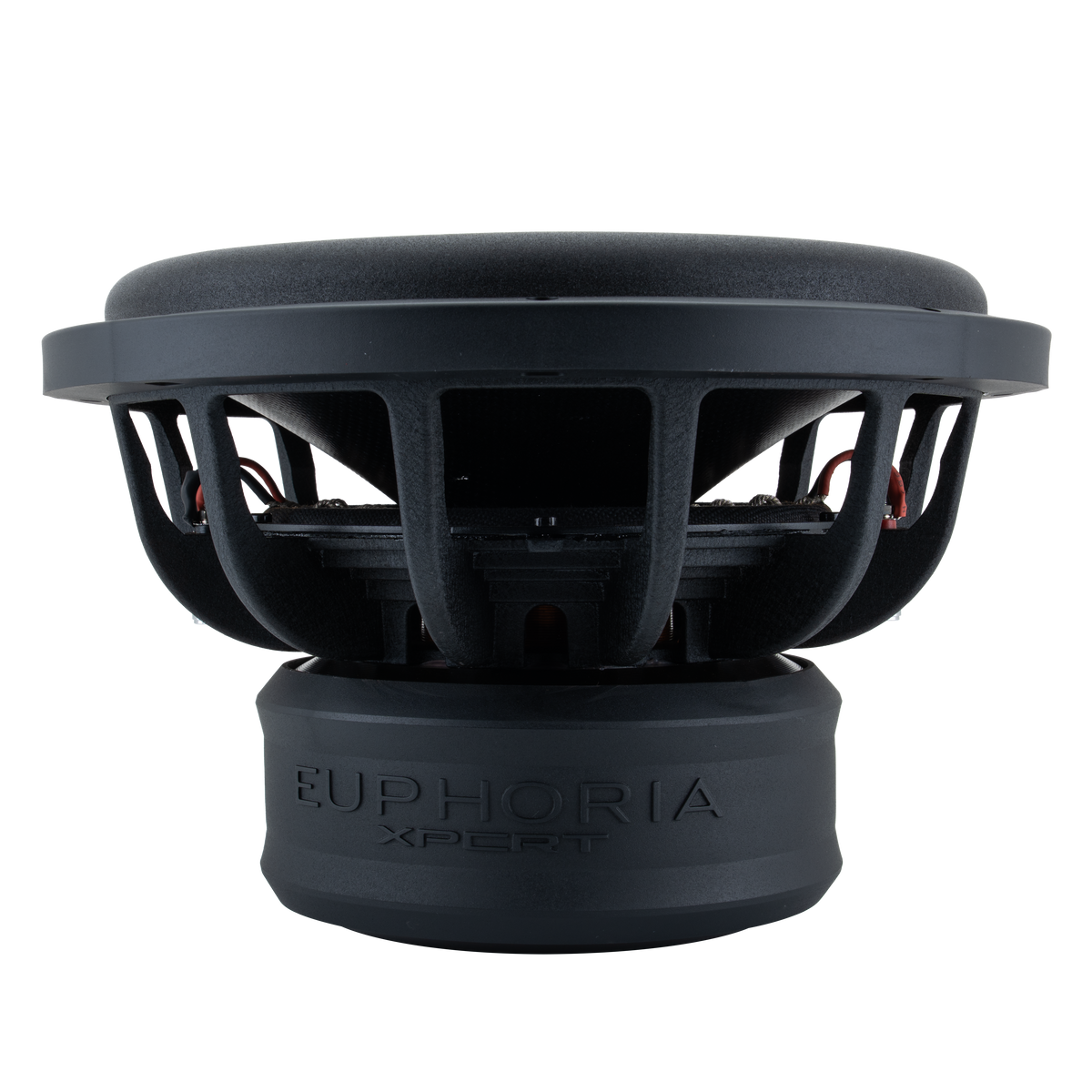 Xpert EXW12CF : 12 in. Dual 2-Ohm Carbon Fiber Subwoofer With Ferrite Magnet