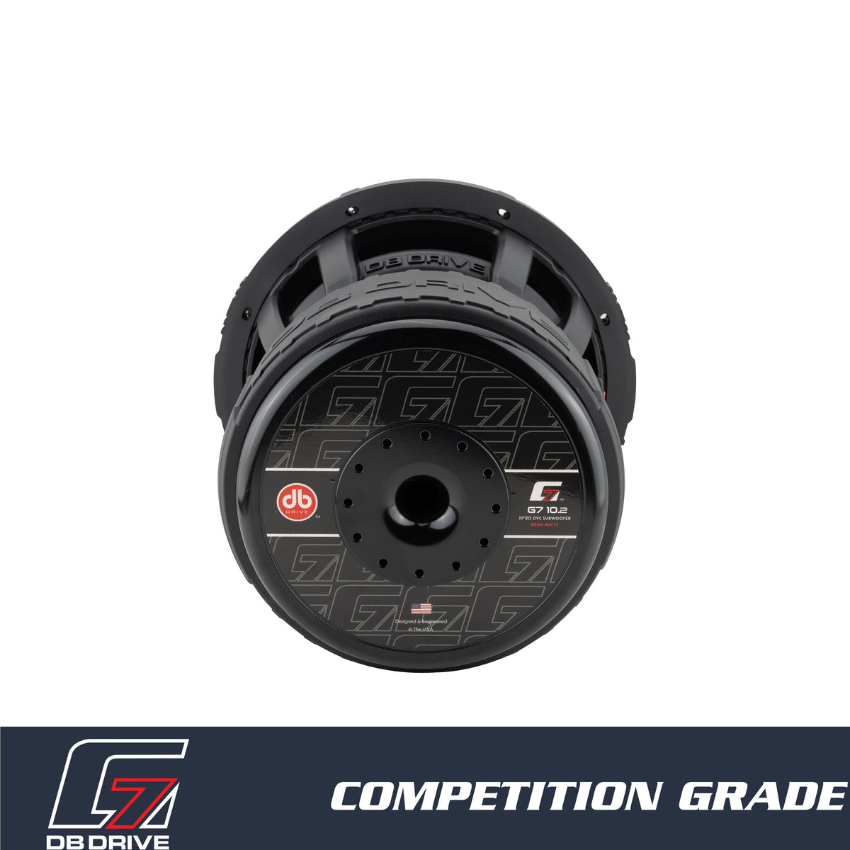 DB Drive G7 10.2 : 10" Dual 2-Ohm Subwoofer