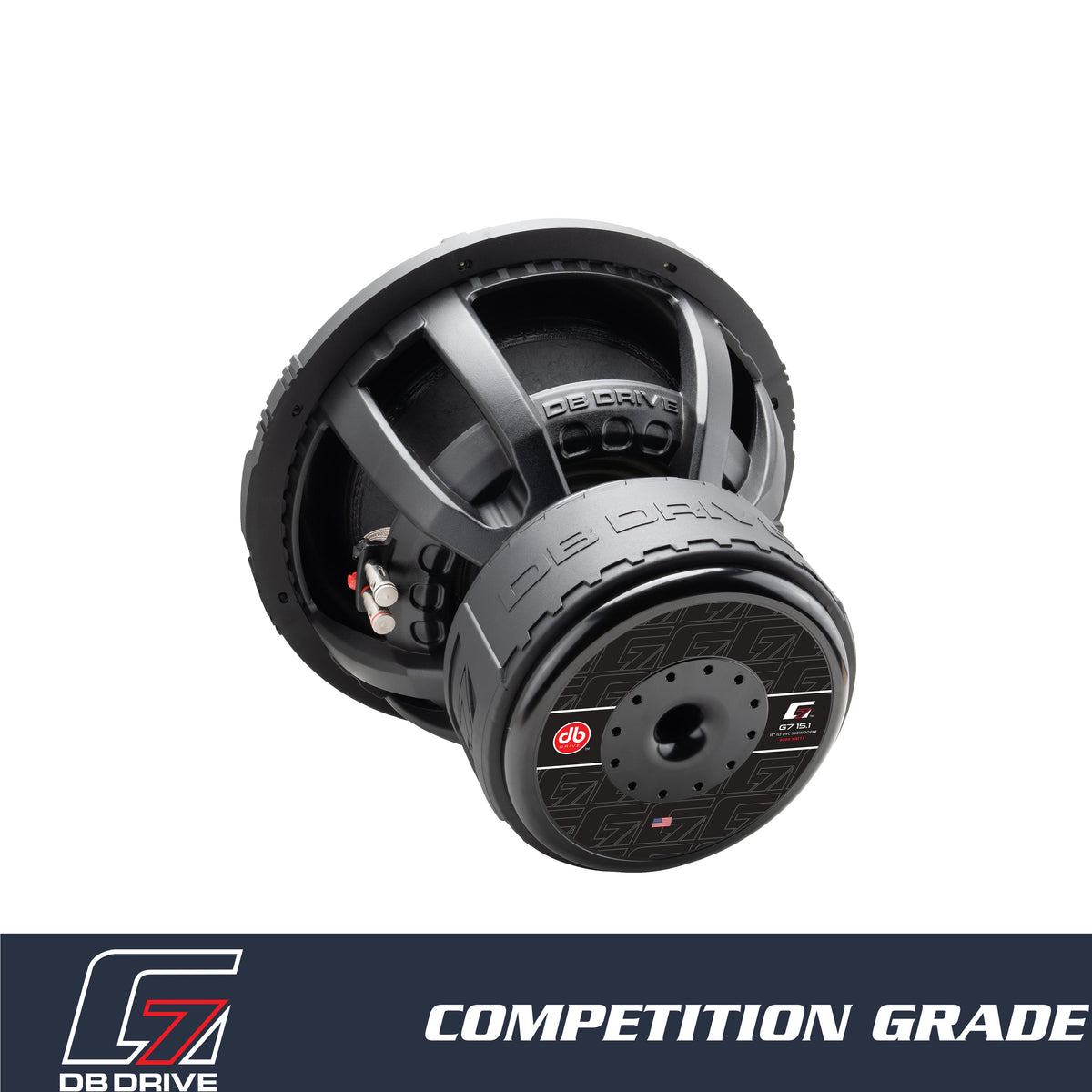 DB Drive G7 15.1 : 15" Dual 1-Ohm Subwoofer
