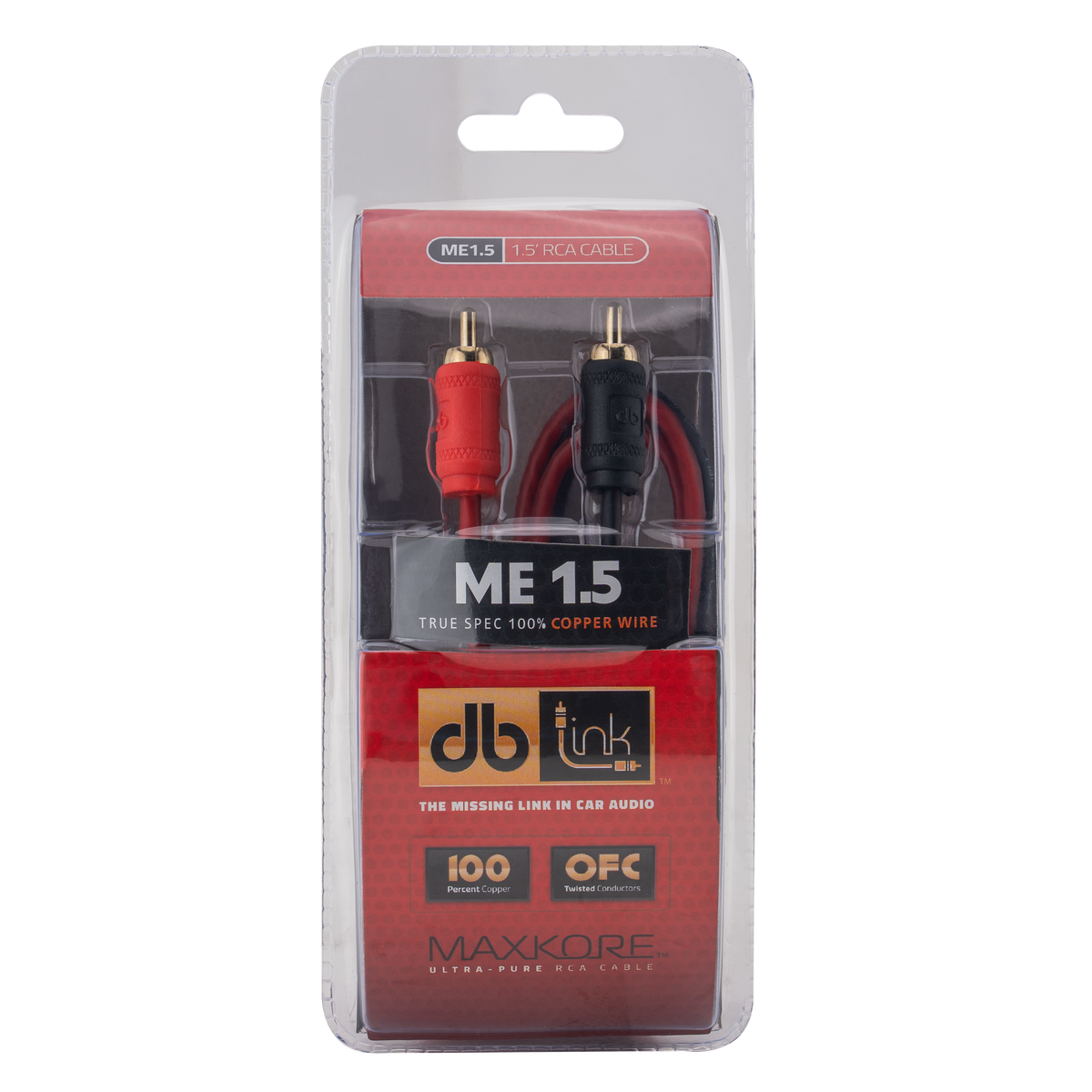 DB Link ME1.5 : Maxkore E Series 1.5 ft. RCA Cable