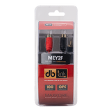 DB Link MEY2F : Maxkore E Series 1 Male To 2 Female RCA Cable