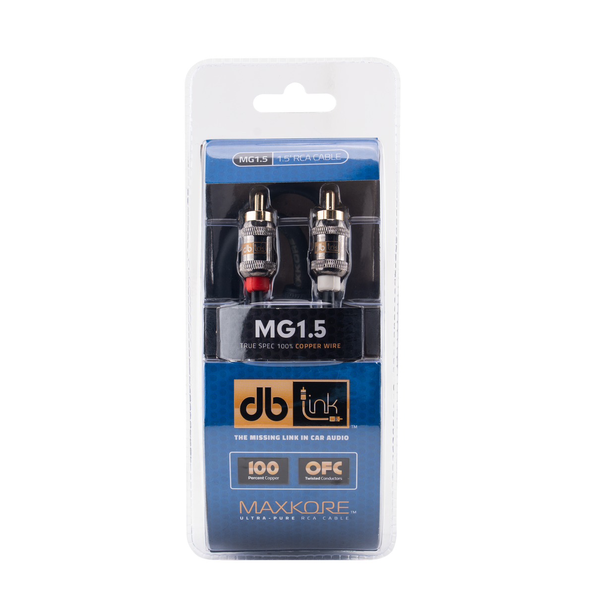 DB Link MG1.5 : Maxkore G Series 1.5 ft. RCA Cable