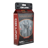 DB Link MK-PR1.5R : 1.5' Maxkore+ Premium Quad Shield, 100% OFC, TINNED Anti-Corrosive RCA